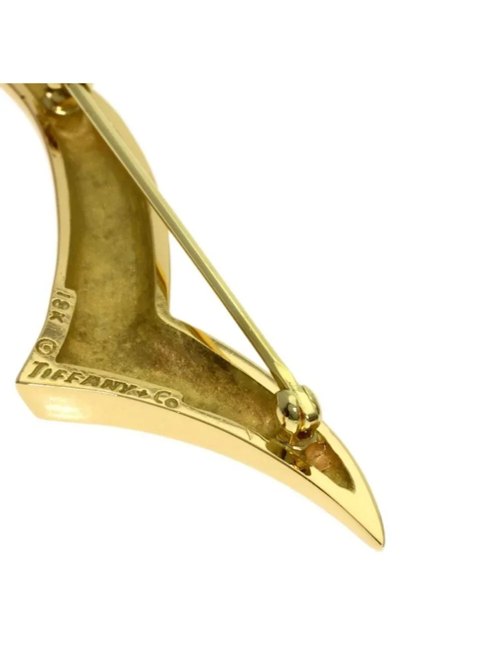 Tiffany & Co Seagull Brooch 18k Yellow Gold